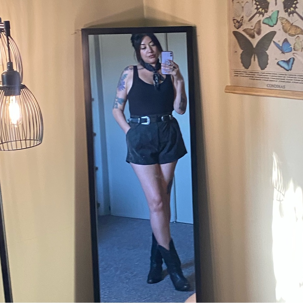 Free People - Roma Vegan Suede Shorts